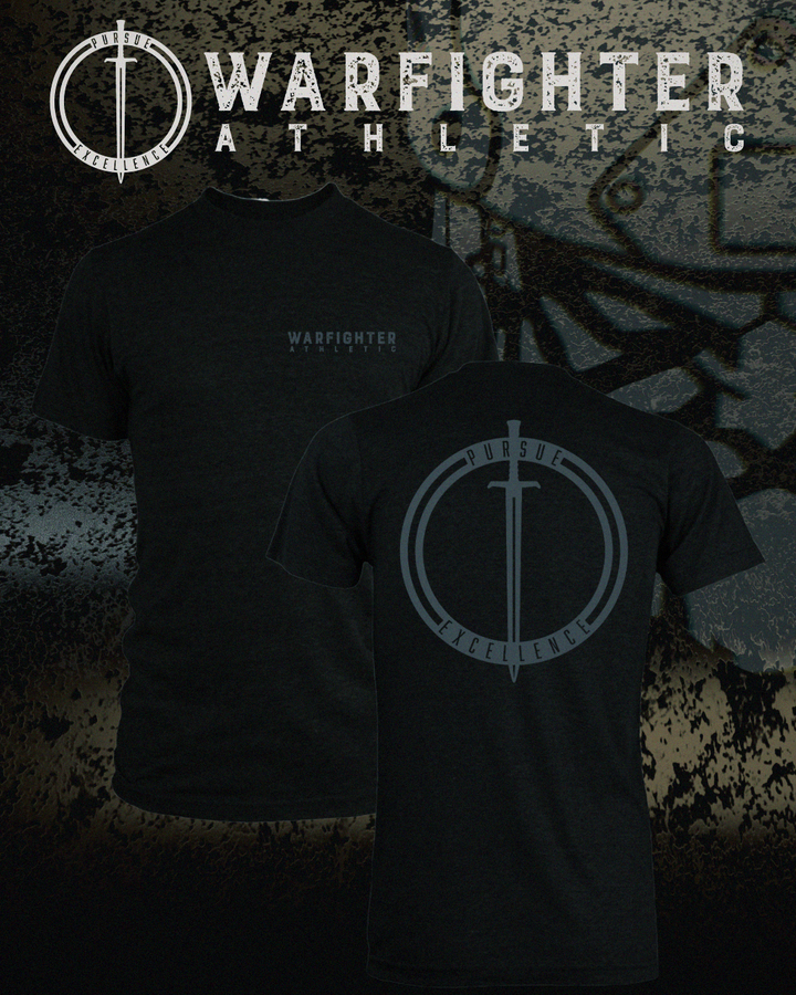 warfighterathletic EU PURSUE TEE BLACK