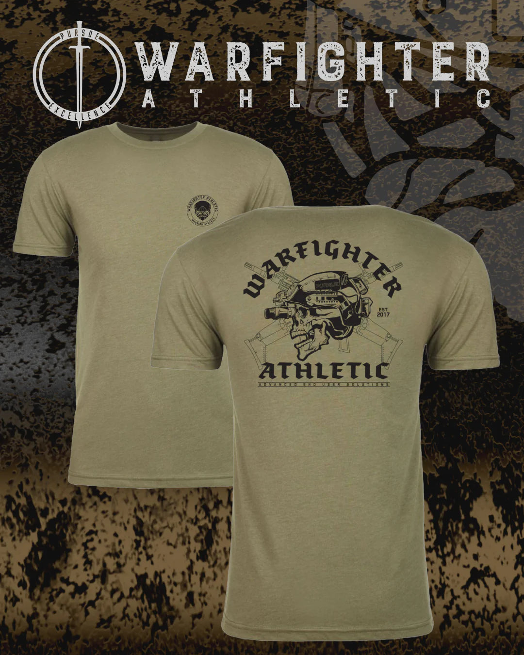 warfighterathletic eu Company Tee sportswear men and women military t-shirts