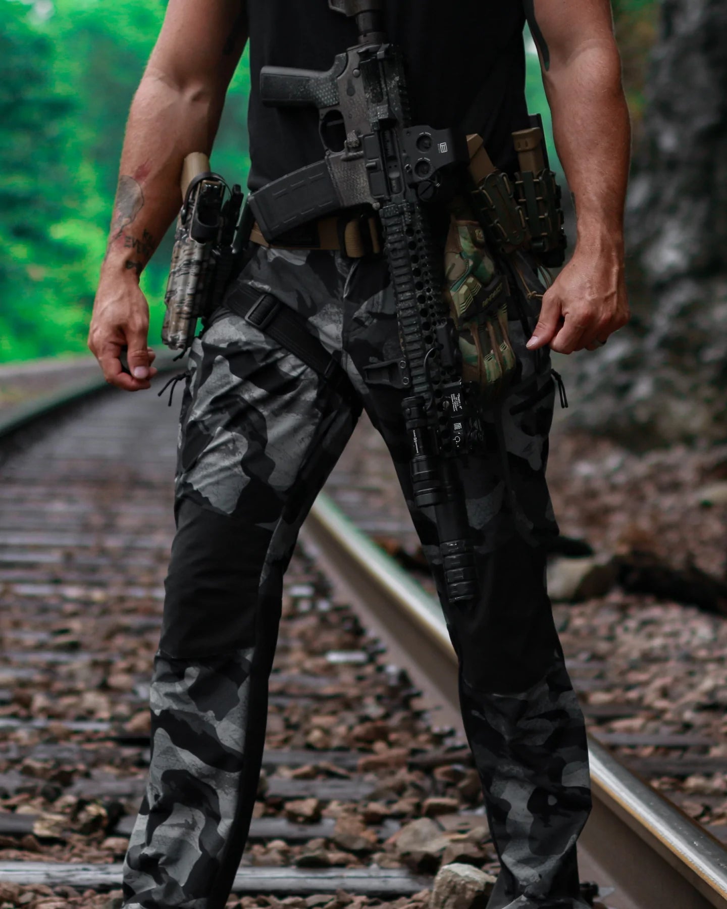 Commando pants - Ghost